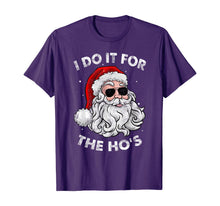 Load image into Gallery viewer, I Do It For The Ho's Funny Inappropriate Christmas Pajama T-Shirt

