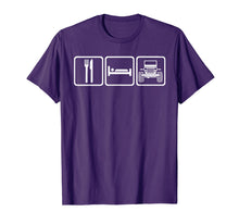 Load image into Gallery viewer, Eat sleep jeep repeat - Best t-shirt gift for jeep lovers
