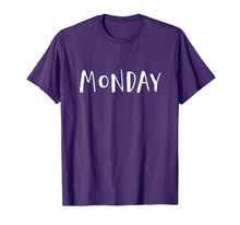 Load image into Gallery viewer, Day Of The Week Tshirt by DofTW MONDAY - El Lunes Tshirts
