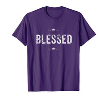 Load image into Gallery viewer, Christian T Shirt Blessed Faith and Inspirational
