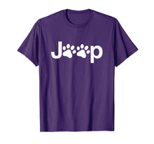 Load image into Gallery viewer, Funny Jeep Paw Prints Dogs &amp; Jeeps Owner Men Women Gift T-Shirt

