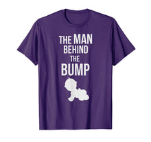 Load image into Gallery viewer, The Man Behind The Bump Baby T-Shirt
