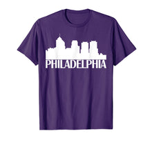 Load image into Gallery viewer, Philadelphia Pennsylvania City Skyline Hot 2019 T-Shirt
