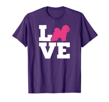 Load image into Gallery viewer, Bichon Frise love T-Shirt
