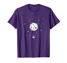 Load image into Gallery viewer, Cute Galactic Astronaut Stars Moon Meteorite Galaxy T-Shirt
