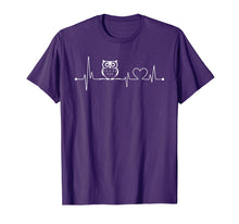 Load image into Gallery viewer, Heartbeat Owl T-shirt

