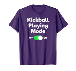 Kickball T-Shirt Gift - Funny Player Mode