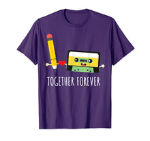 Load image into Gallery viewer, Cassette Tape Matching Shirt Couple Valentine's Day Gift 80s
