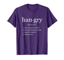 Load image into Gallery viewer, Funny Hangry Definition T-Shirt
