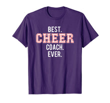Load image into Gallery viewer, Cheer Coach Shirt Cheerleader Gift Best Cheer Coach Ever Tee
