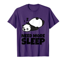 Load image into Gallery viewer, Sleepy Panda Bear Lover Animal Kids Men Women Youth T Shirt
