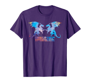 Fractal Fantasy Dragons Imagine Big Fan Dragon Lover gift