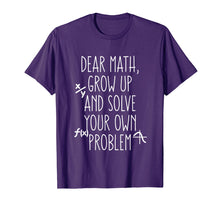 Load image into Gallery viewer, Funny Math Shirt for Teen Girls Tween Women Teacher College
