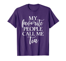 Load image into Gallery viewer, My Favorite People Call Me Tia Women Hoodie Gift
