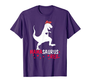 Mamasaurus Dinosaur T Shirt Rex Mother Day For Mom Gift Mama