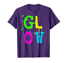 Load image into Gallery viewer, Glow and Party Girl with this 80's Retro Neon Paint T-Shirt
