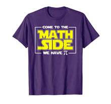 Load image into Gallery viewer, Come To The Math Side We Have Pi Shirt Math Geek Pi Day Tee
