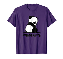 Load image into Gallery viewer, Cute Amanda Panda Sitting Bear Tshirt Tee
