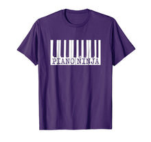 Load image into Gallery viewer, Piano Player Shirt Piano Ninja Band Musician Gift
