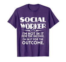 Load image into Gallery viewer, Funny Social Worker Tshirt Masters Worker Graduation Gift
