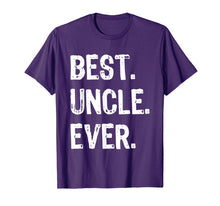 Load image into Gallery viewer, Mens Best Uncle Ever Gift Father&#39;s Day T-Shirt
