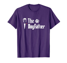 Load image into Gallery viewer, Mens The Dogfather English Mastiff Dog Dad Tshirt Father&#39;s Day G
