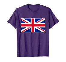 Load image into Gallery viewer, Flag United Kingdom T-Shirt Union Jack British Flags Top Tee
