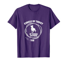 Load image into Gallery viewer, Circle Of Trust - My German Shepard Tee Shirt Gift
