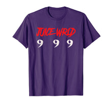 Load image into Gallery viewer, Juice WRLD 9 9 9 T Shirt For Mens Womens youth 9 9 9

