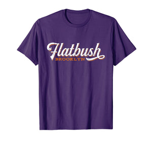 Flatbush Brooklyn New York Retro Cool t-shirt