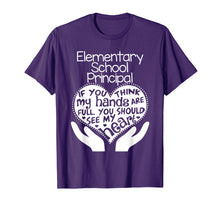 Load image into Gallery viewer, Elementary School Principal Heart T shirt Teacher Group Gift

