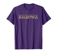 Load image into Gallery viewer, Battlestar Galactica Logo Comfortable T-Shirt - Official Tee
