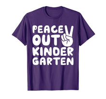 Load image into Gallery viewer, Peace Out Kindergarten T-Shirt Class of 2019 Graduation Gift T-Shirt
