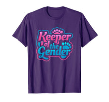 Load image into Gallery viewer, Keeper Of The Gender Reveal T Shirt Baby Shower Party Gift
