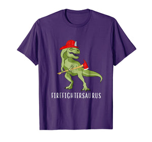 Firefightersaurus Firefighter-a-Saurus Firefighter T-Shirt