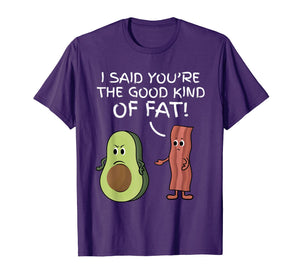 Funny Avocado Bacon Cute Couples T-Shirt Gifts