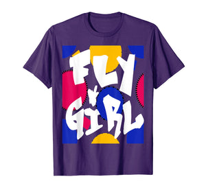 Fly Girl T-Shirt 80s 90s B-Girl Old School Hip Hop Shirt