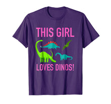 Load image into Gallery viewer, Dinosaur T-Shirt Girls Toddler Women Toys Party Supplies
