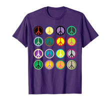 Load image into Gallery viewer, Colorful Peace Sign T-shirt
