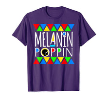 Load image into Gallery viewer, Melanin Poppin! Black Beauty African Pride T-Shirt
