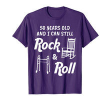 Load image into Gallery viewer, Funny Rock &amp; Roll 50th Birthday Gift TShirt

