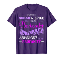 Load image into Gallery viewer, Bartender Funny Shirts, Full of Sarcasm T-Shirt
