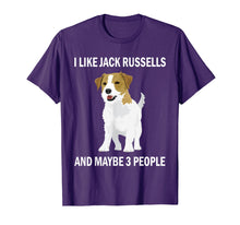 Load image into Gallery viewer, I Like Jack Russells Tshirt Funny Dog Owner Pets Lover Gift

