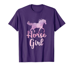Horse Girl T Shirt Equestrian Horseback Riding Gift
