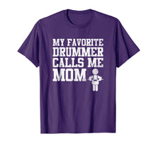 Load image into Gallery viewer, Funny Drummer Mom Shirt Cute Marching Band Gift
