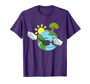 Cool Dabbing Earth Day Tshirt for Kids and Toddlers