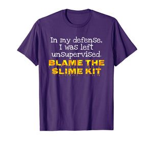 Cute Cool Funny Slime Kit T Shirt for Messy Boys and Girls