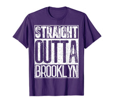 Load image into Gallery viewer, Straight Outta Brooklyn T-Shirt Cool Mens or Women Gift Tee
