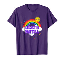 Load image into Gallery viewer, Death Metal Rainbow - Funny Heavy Metal Cool Pink T-Shirt
