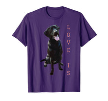 Load image into Gallery viewer, Labrador Retriever Shirt Women Men Kids Black Lab Dog Mom
